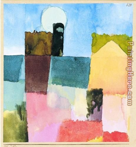 Paul Klee Mondaufgang von St Germain
